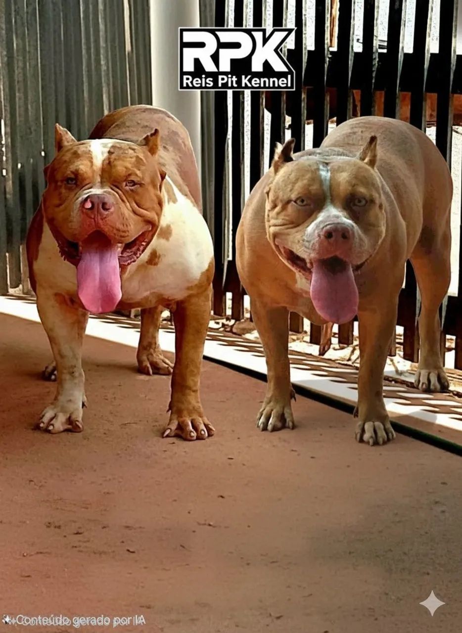 Filhotes de pitmonster com pedigree. - Foto 5