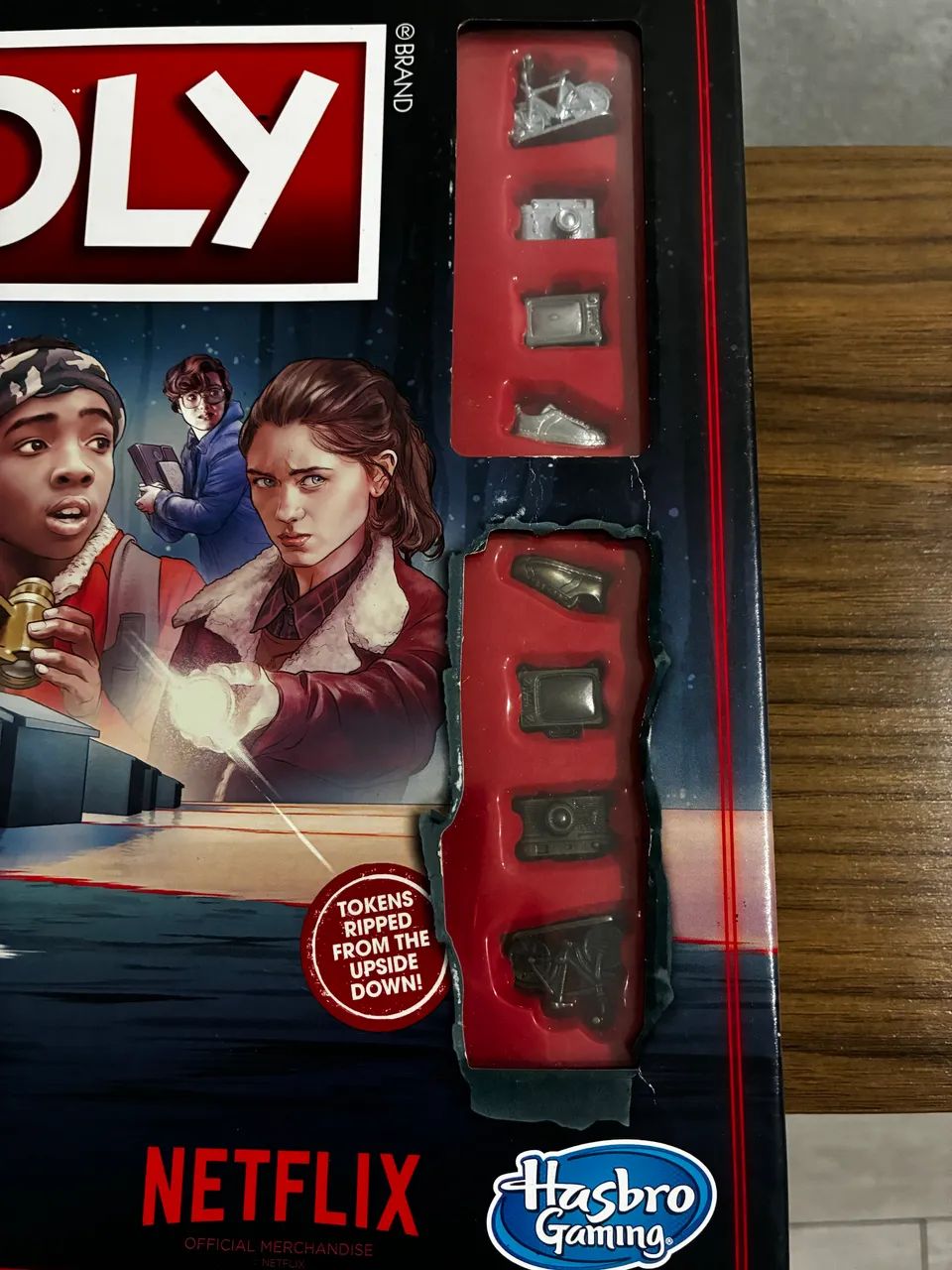 monopoly stranger things em inglês nunca usado  - Foto 4