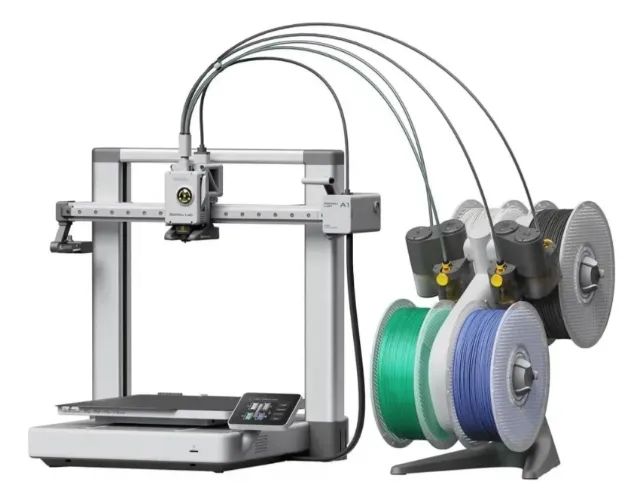 Impressora 3D A1 Combo +AMS Lite (NOVA) FDM Bambu Lab - Foto 3