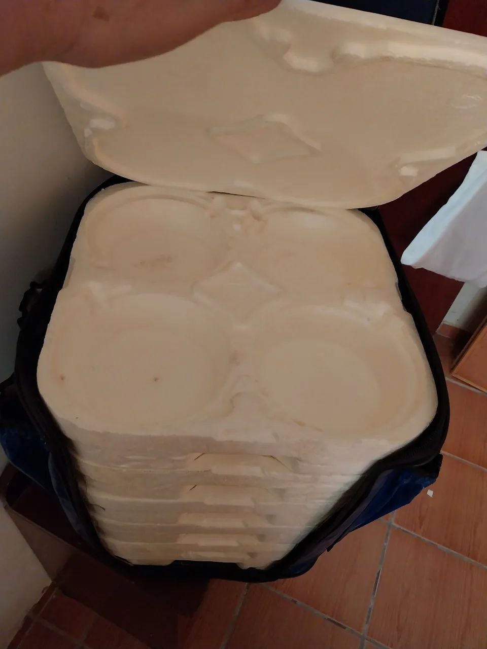 Vendo bolsa pra entrega de quentinha com compartimentos pra 24 marmitex - Foto 4