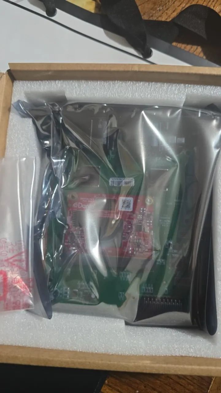 Placa de expansão Behringer Wing Dante, interface preta de 64 canais - Foto 2