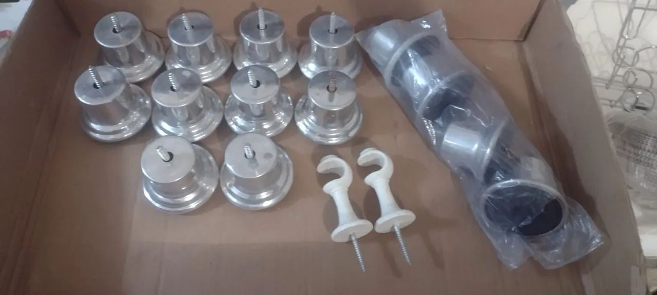 Pés cromados novos  - Foto 2