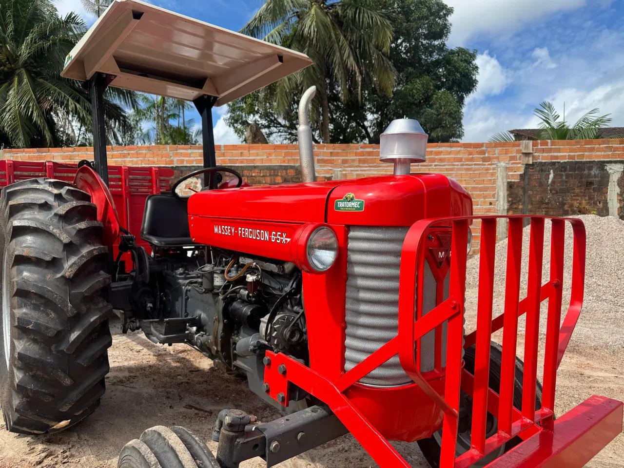Trator massey ferguson 65x anúncio real  - Foto 11