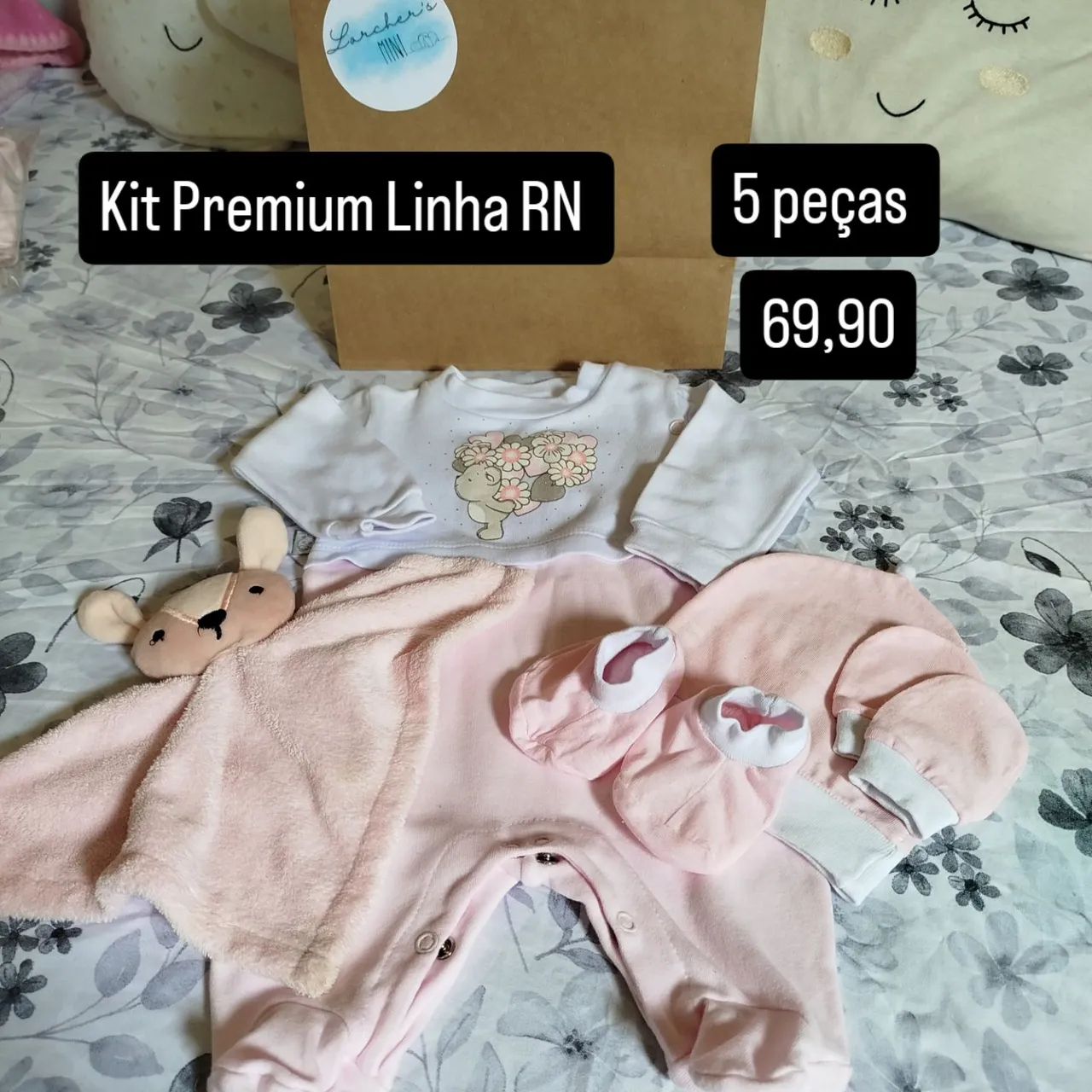 Enxoval de bebê acessível  - Foto 2