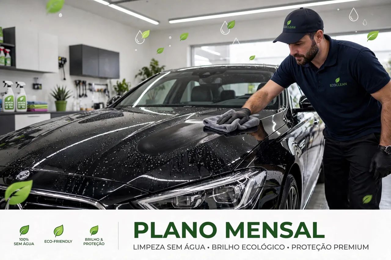 Lavagem Ecológica a Domicílio 