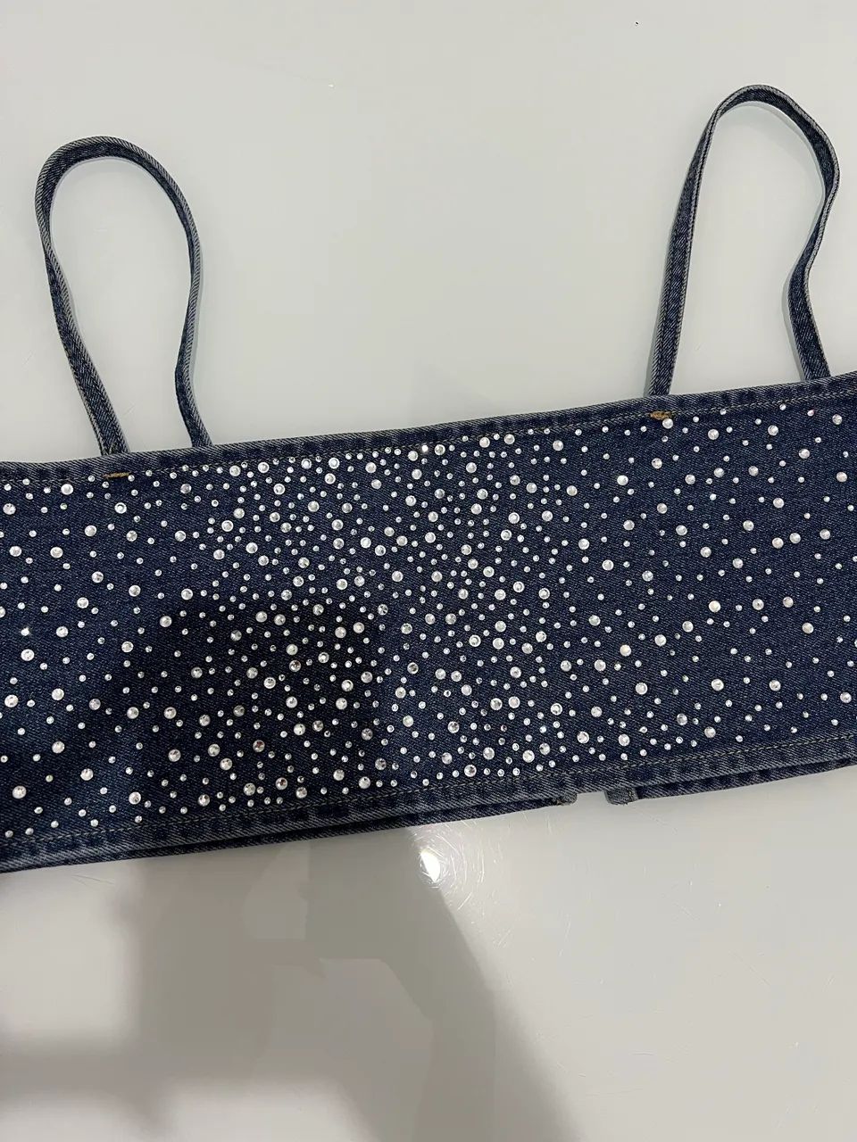 Top Jeans Strass  - Foto 2