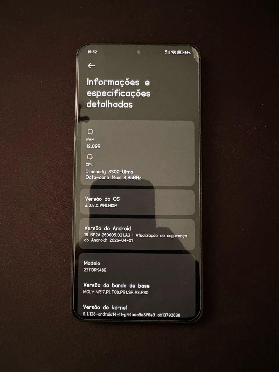 Poco X6 pro tudo original 