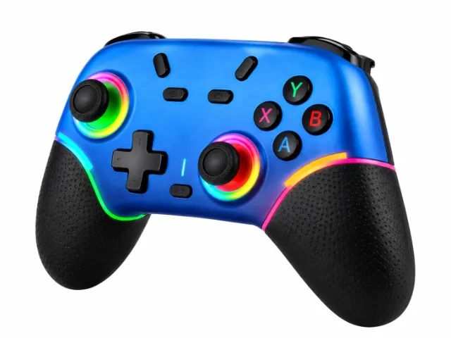 Controle Gamer Sem Fio Compatível Switch Oled Lite Steam PC Bluetooth - Foto 2