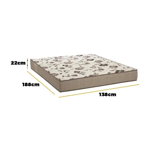 Colchão Physical Mega Resistente Casal 138x188x22cm Ortobom - Foto 2