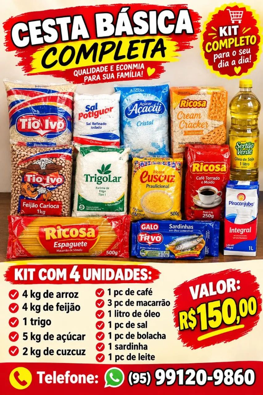 Vendo cesta basica
