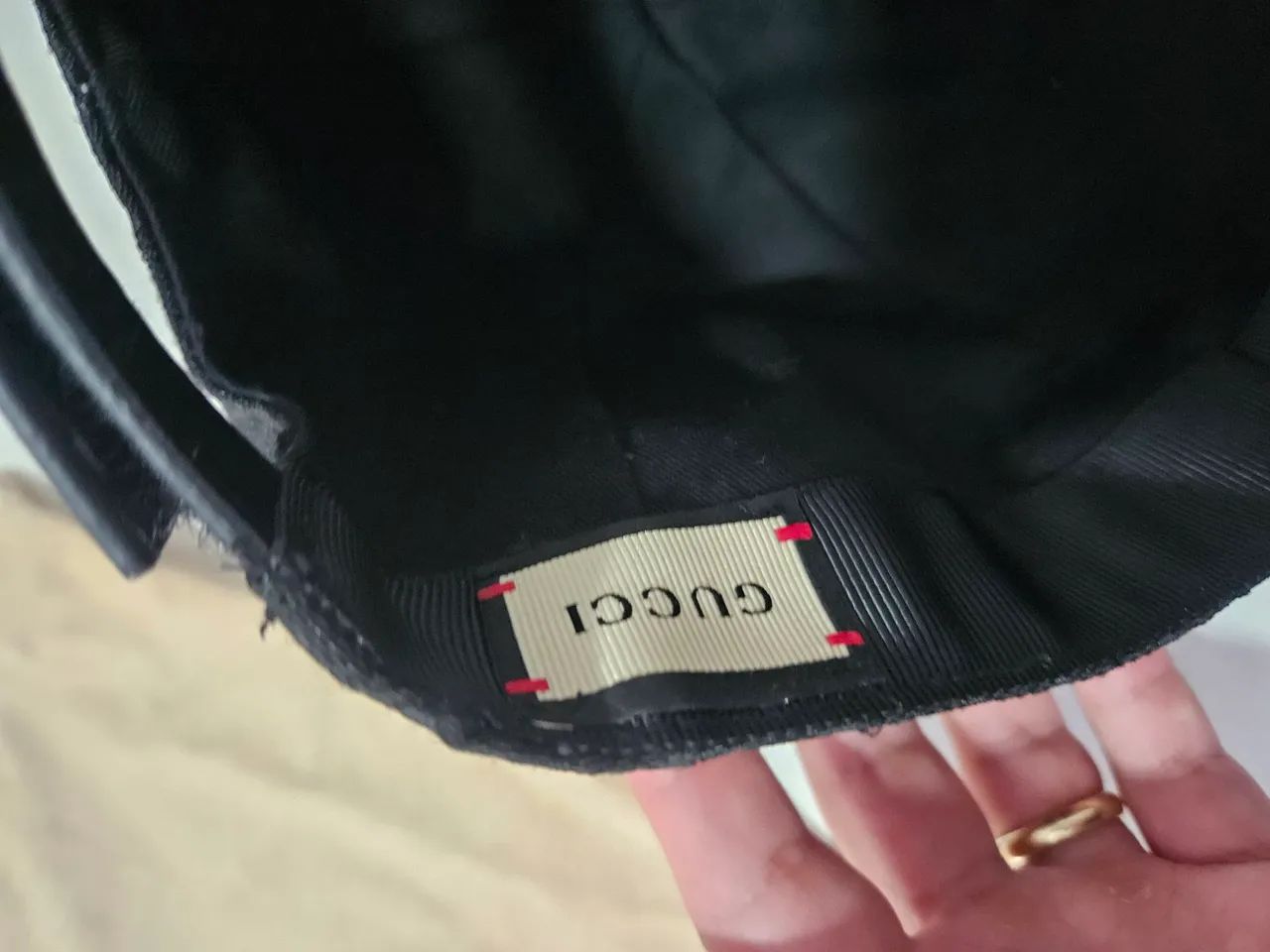 BONÉ GUCCI GG SUPREME ORIGINAL - ESTADO IMPECÁVEL.<br> - Foto 5