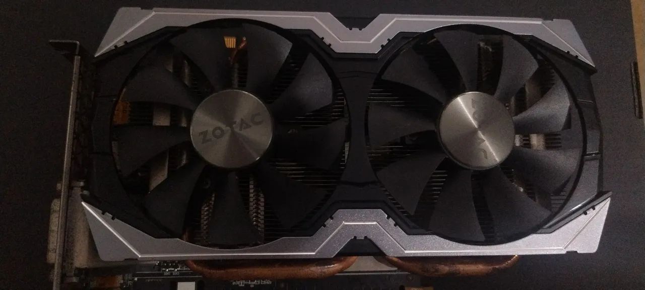 1070 8gb zotac com defeito 