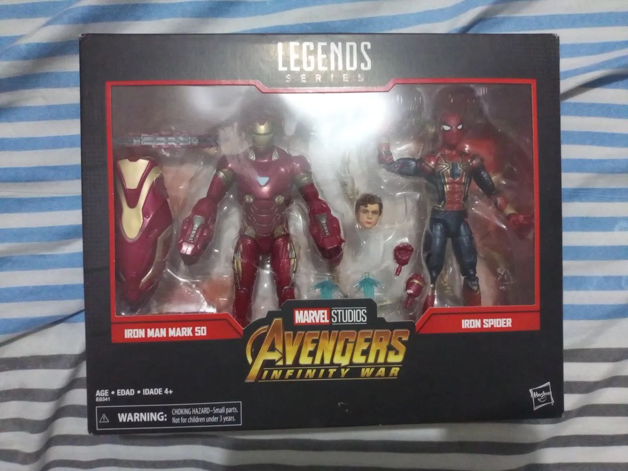 Pack iron man e Spiderman Marvel legends 