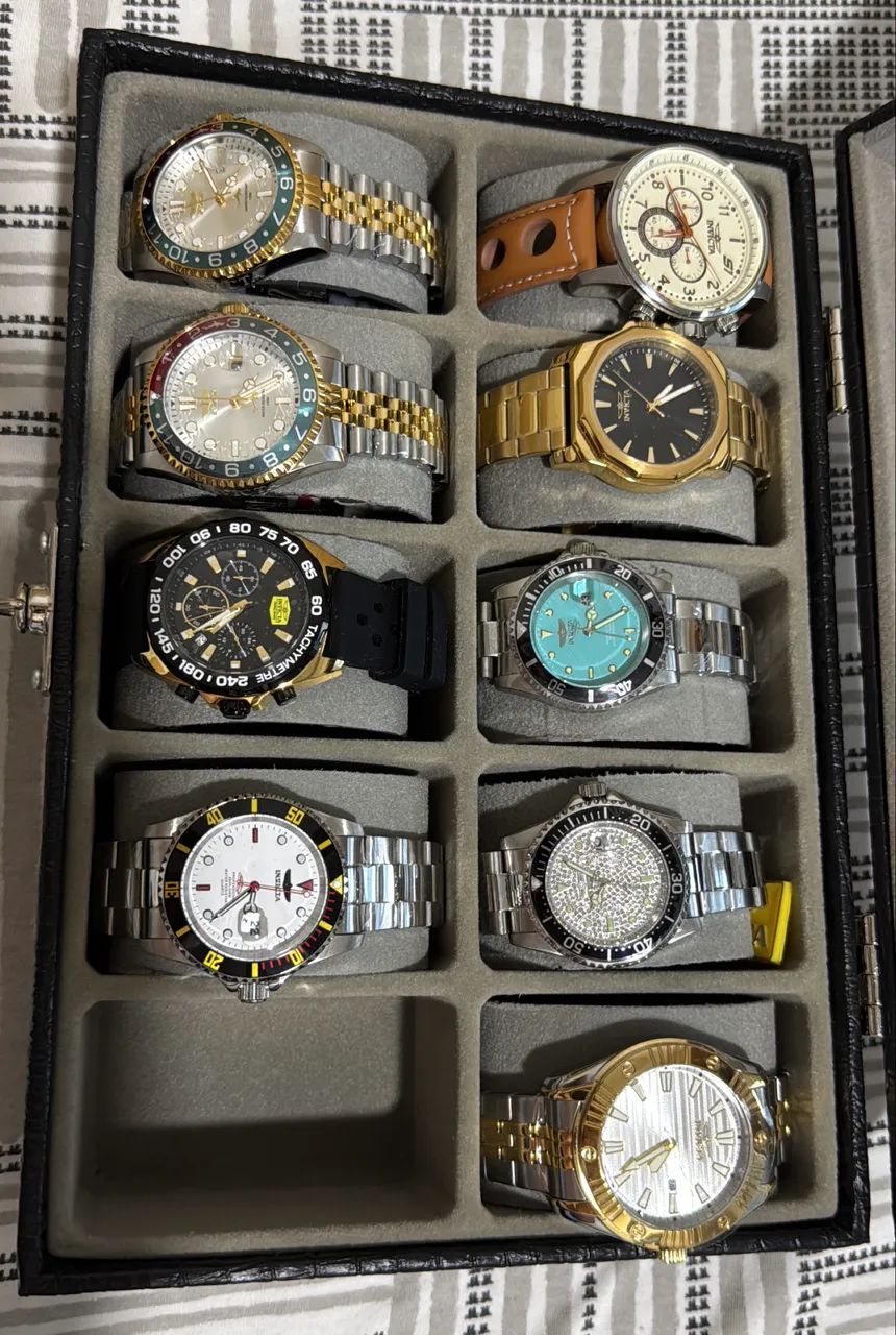?RELÓGIOS INVICTA ORIGINAIS - IMPORTADOS DOS EUA ? - Foto 4