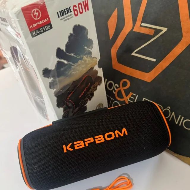 Caixa de som Bluetooth Kapbom 60W