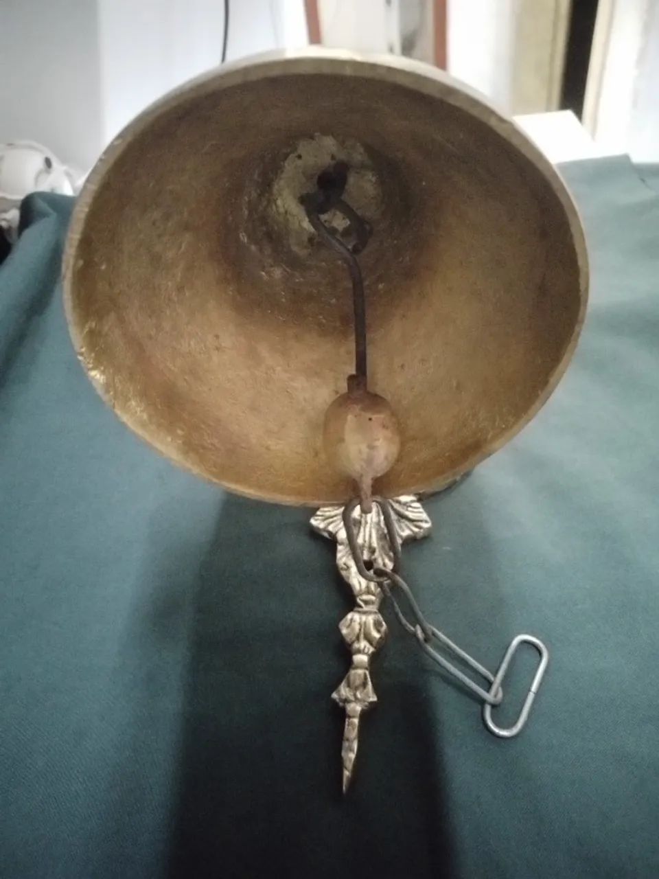 Antiguidade. Sino em Cobre com mais de 100 anos. - Foto 5