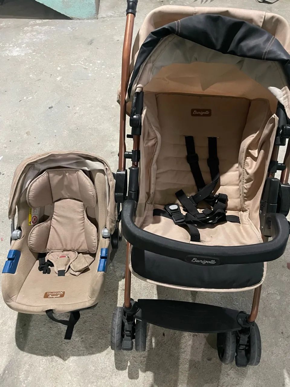 Carrinho de bebê + bebê conforto  - Foto 3