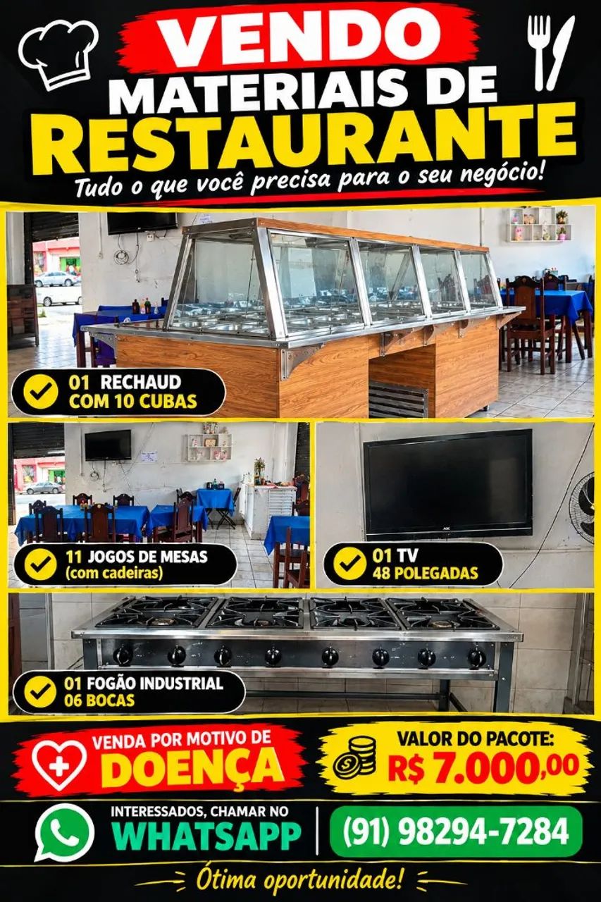 MATERIAL PARA RESTAURANTE 