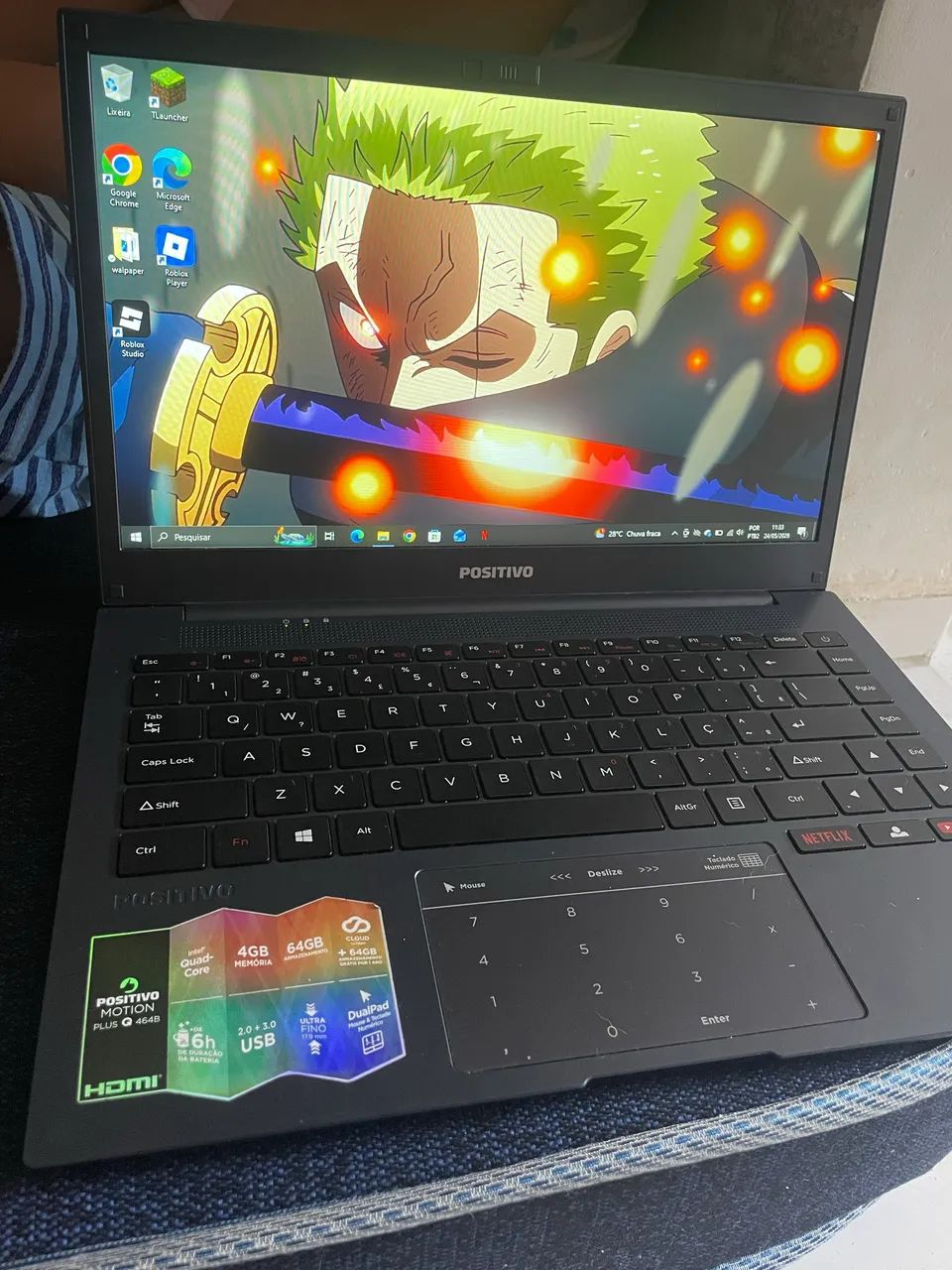 Notebook Positivo Motion Plus Q464B 4gb de ram 64gb de armazenamento  - Foto 5