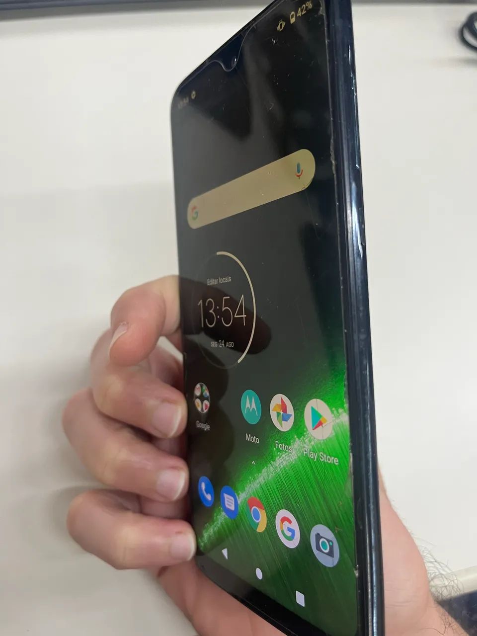 Moto g7 plus 64 gb único dono - Foto 5