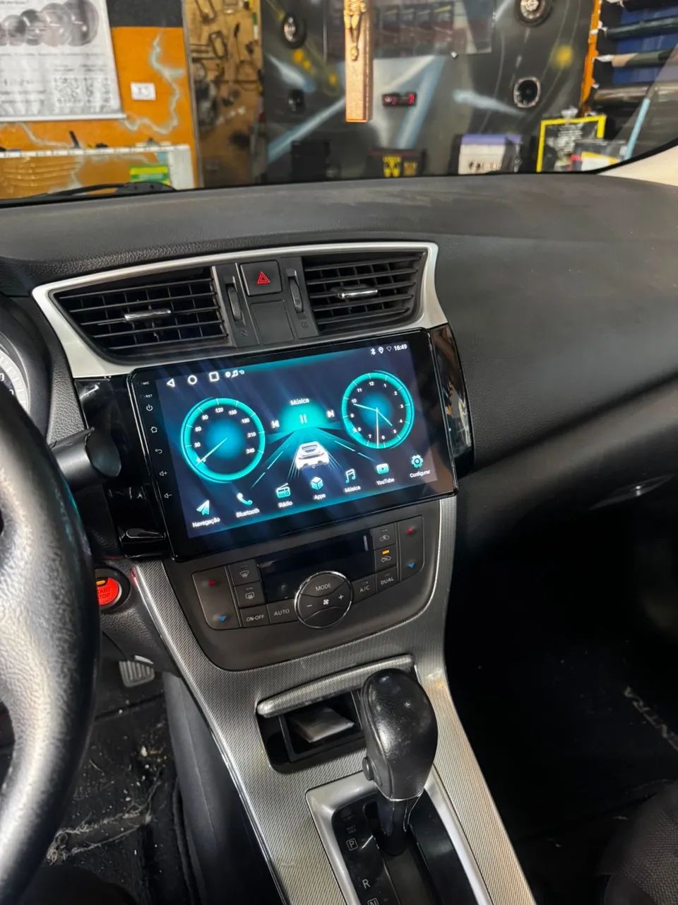 Multimídia Android 9?2 DIN CarPlay + Android Auto DUNB - Foto 4