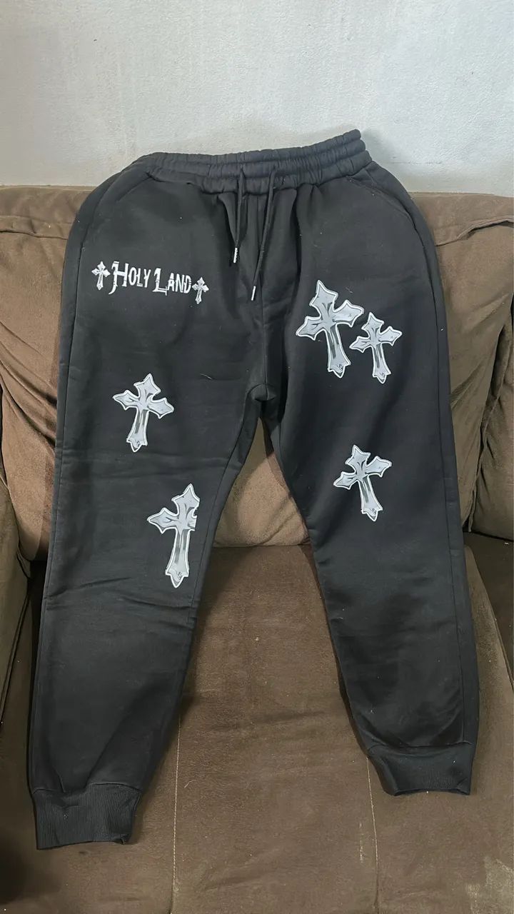Calça moletom Chrome Hearts 