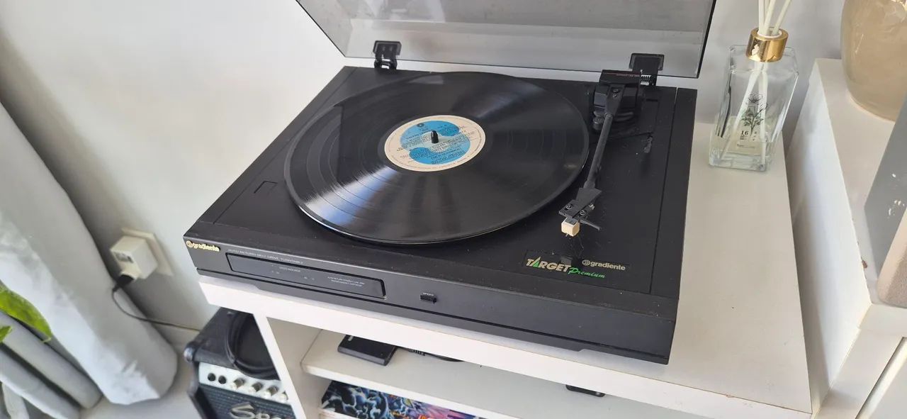 Toca-Discos Gradiente Target Premium - Vintage Original Funcionando