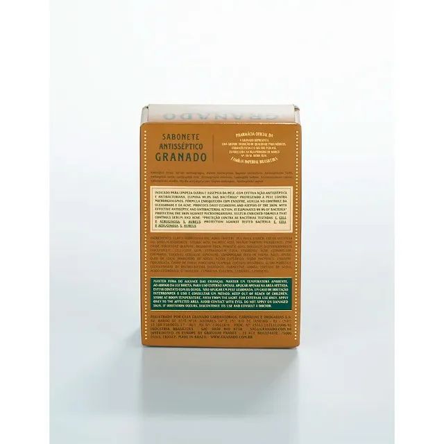Kit C/  3 Sabonetes Granado Antisséptico 90g Hidratação Vegano - CM0004K3 - Foto 5