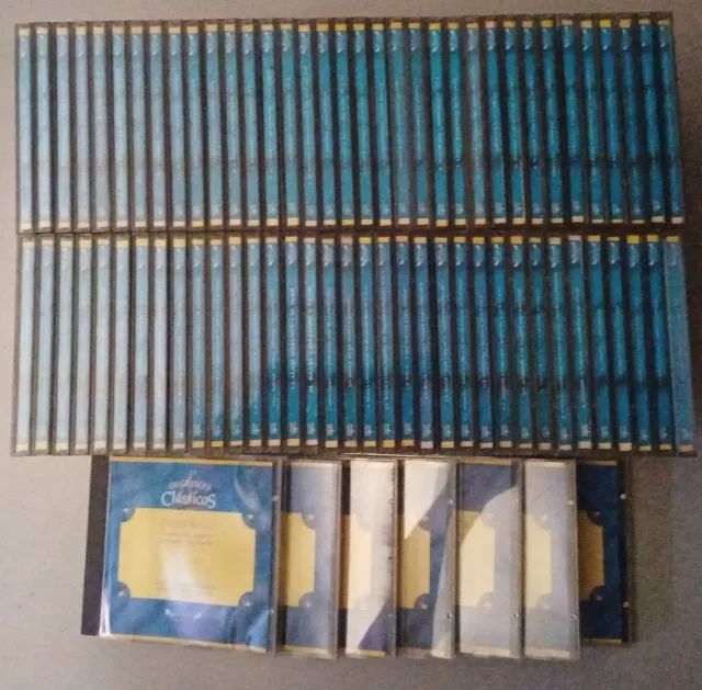 Os Grandes Clássicos 77 CDs e 4 Livros - Coleção Completa - Foto 3