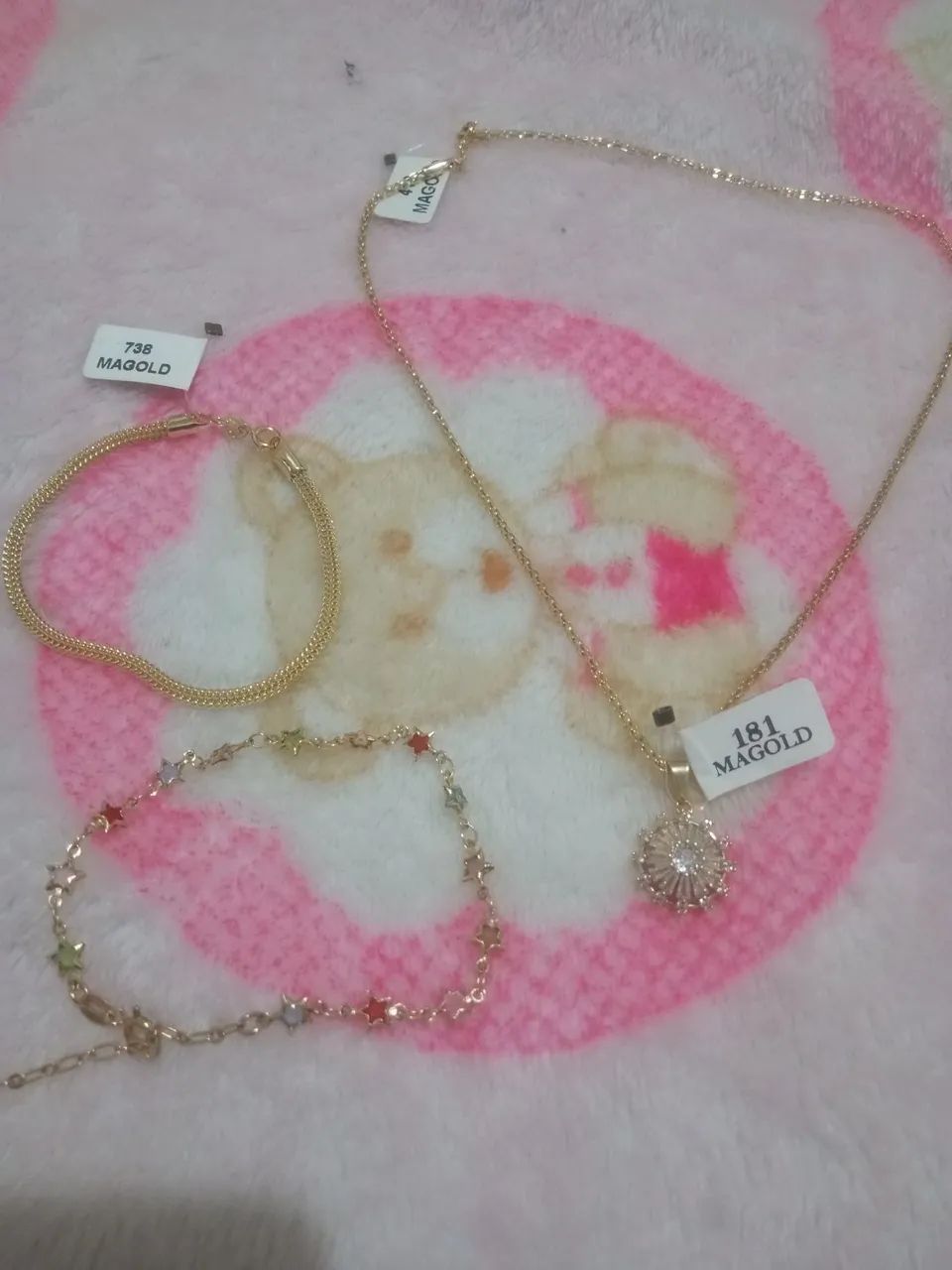 Vendo conjunto de jóias magolde 