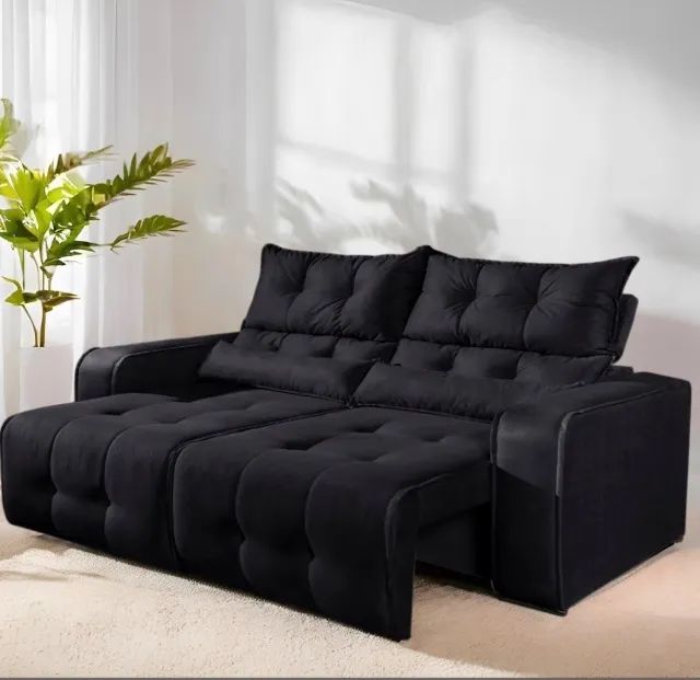 Sofá Retrátil e Reclinável Bellagio Comfort 2,00 m