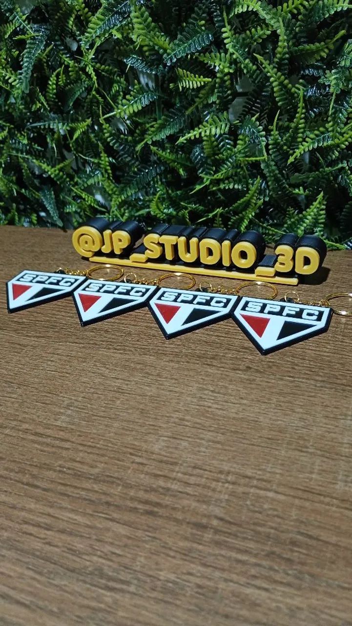 Kit 4 chaveiros do São Paulo FC - Foto 5