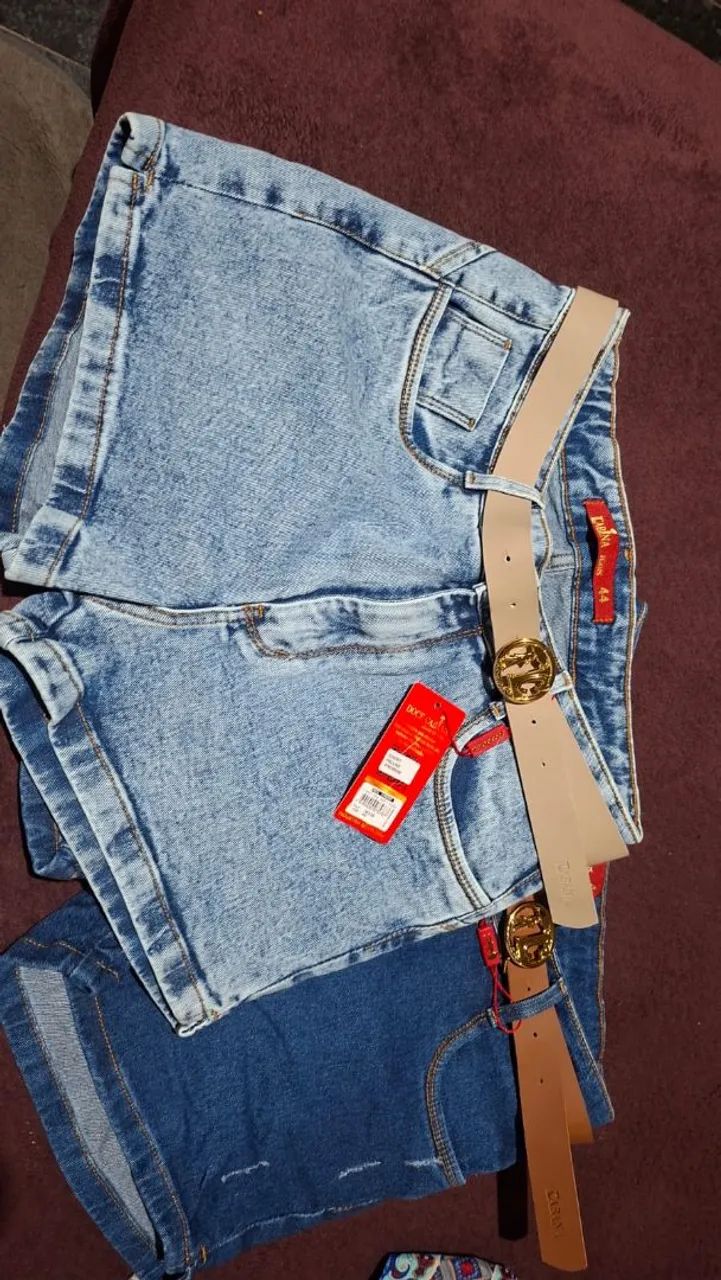 Dois shorts jeans  e um vestido  - Foto 2