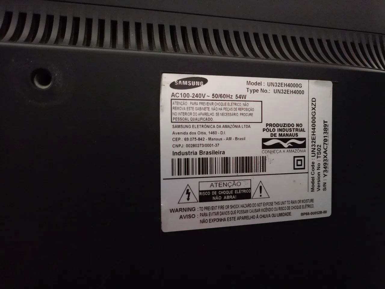 TV SAMSUNG 32' - COM DEFEITO  - Foto 3