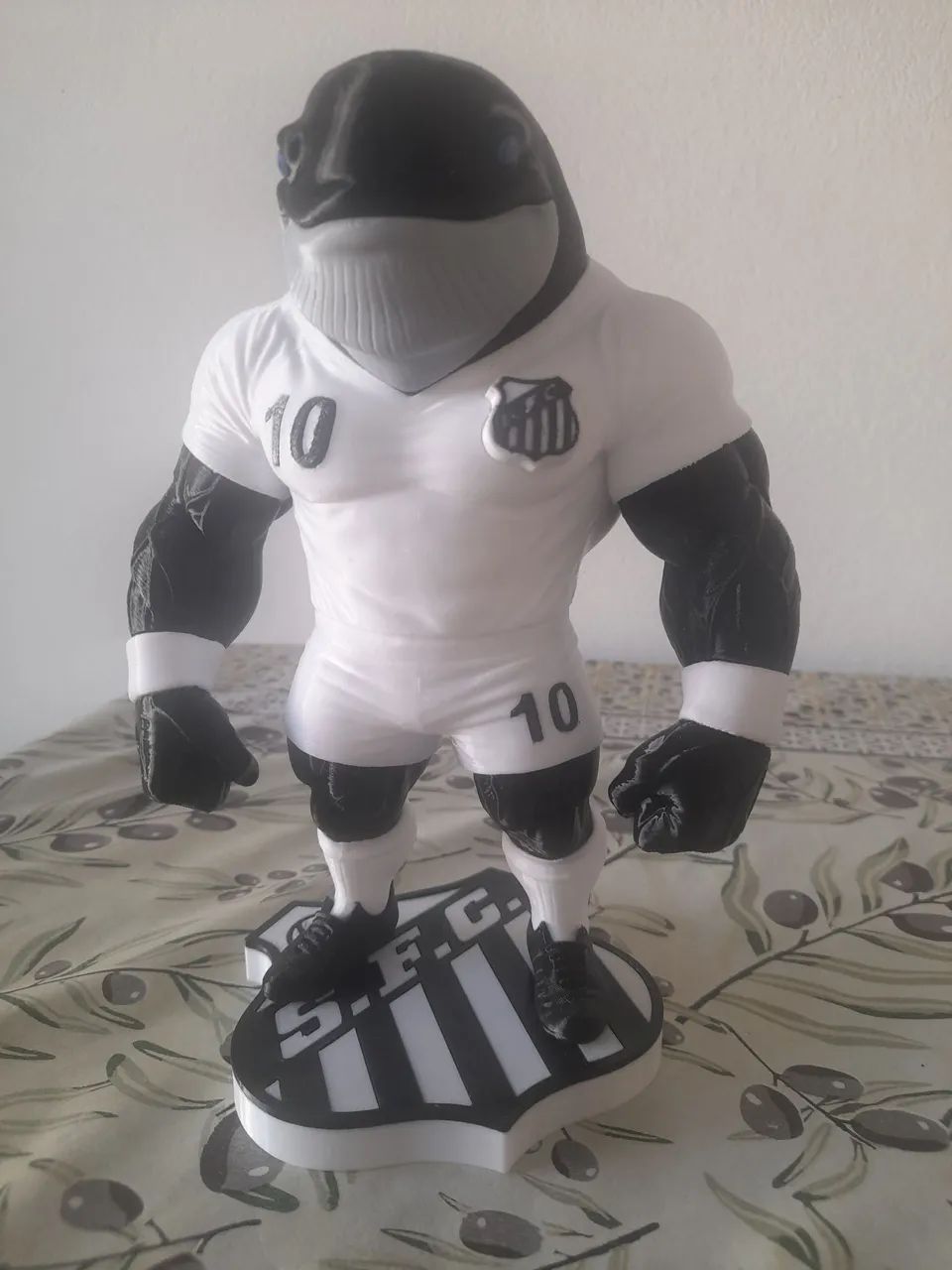 Mascotes do Santos FC 22cm 3D com Base -Ótimo Presente pro torcedor do Peixe! - Foto 4