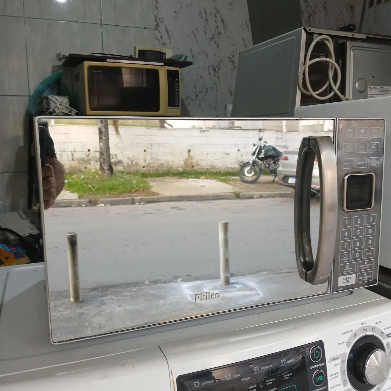 Microondas seminovo 25L 