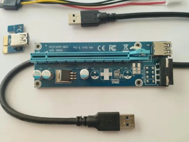 Riser - adaptador PCI express para PCI - KIT