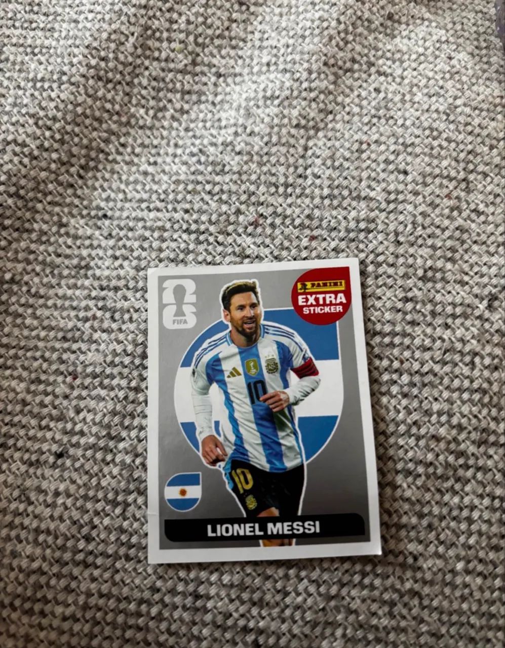 Figurinha Messi