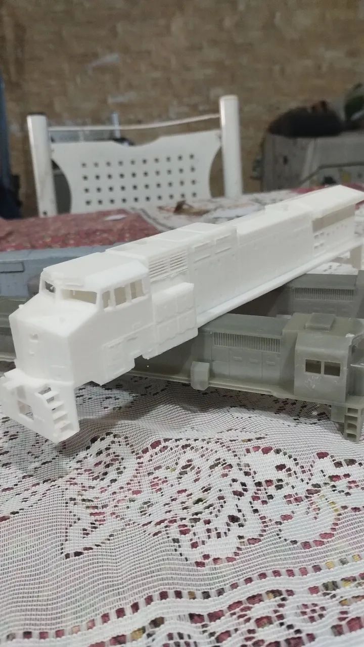 Carcaça de locomotiva Ho  - Foto 3