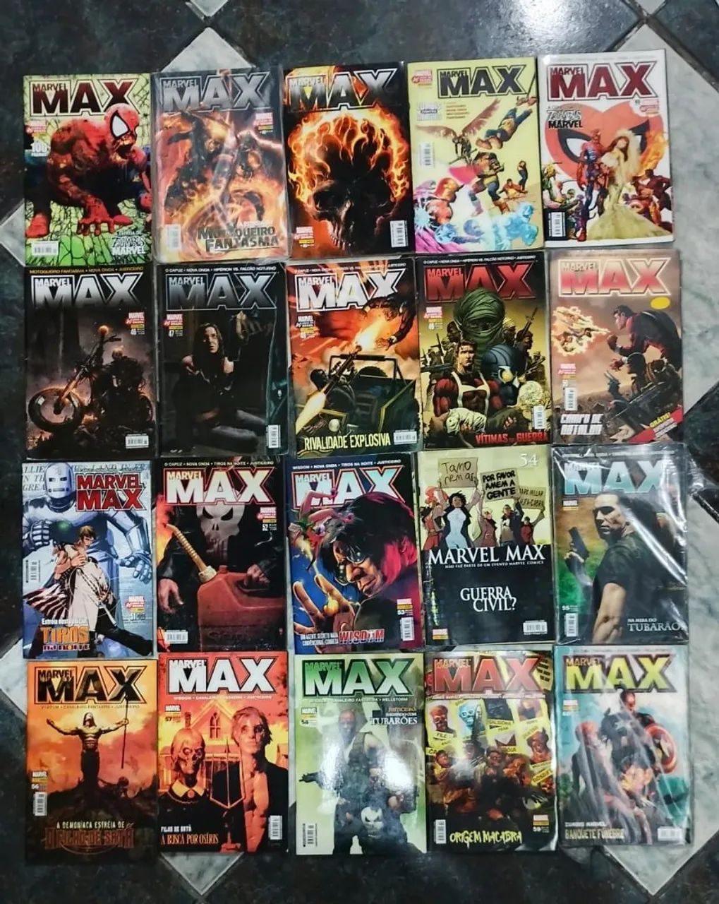 MARVEL MAX (PANINI) 1-81 COLEÇÃO COMPLETA + ALIAS ESPECIAL  - Foto 4