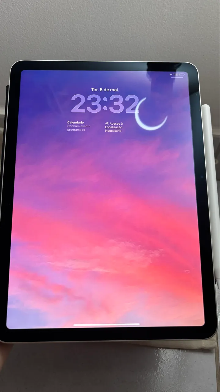 iPad Air M2 13 256GB com Apple Pencil Pro - Impecável - Tablets e