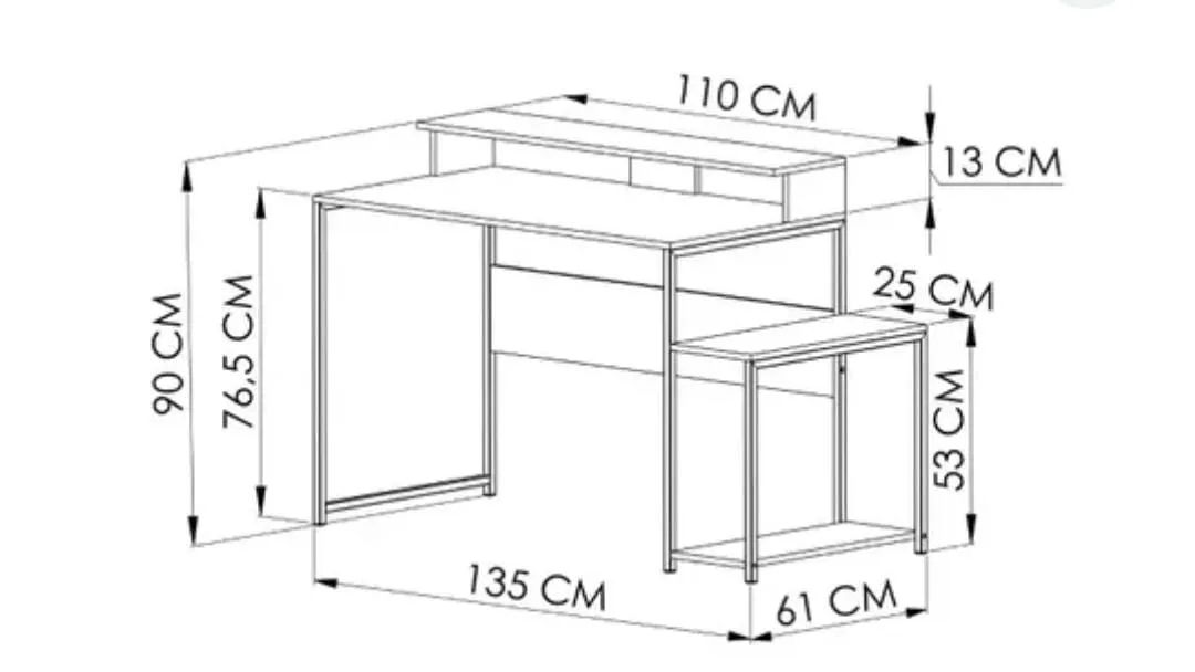 Mesa de computador  - Foto 2