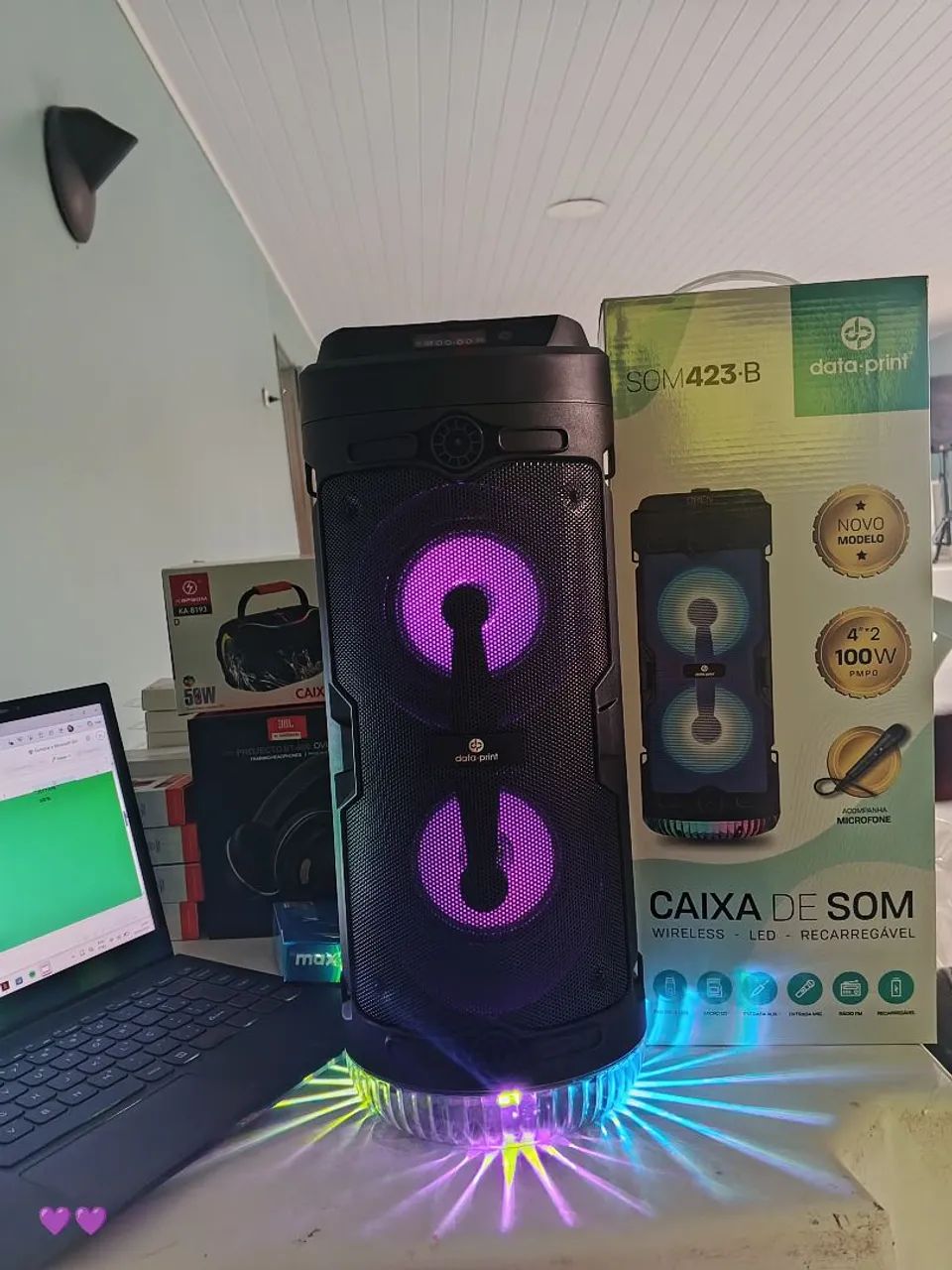Caixa de som 100w - Foto 2
