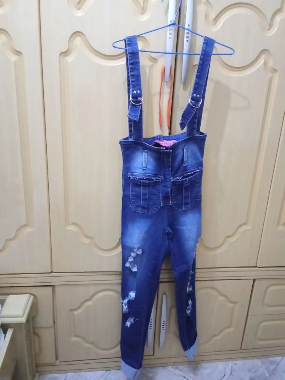 Macacão Jeans número 38 - Foto 4