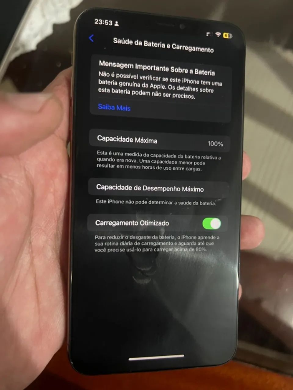 iPhone XS Max 64GB Dourado - Bem Conservado - Bateria Nova - Foto 3