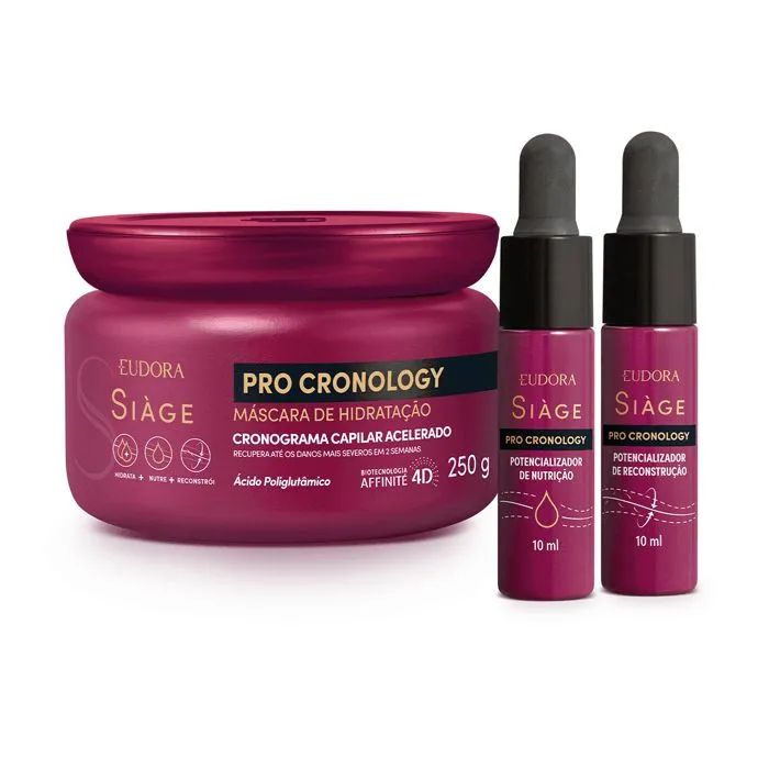 Tratamento capilar Pro Cronology Eudora - Foto 4