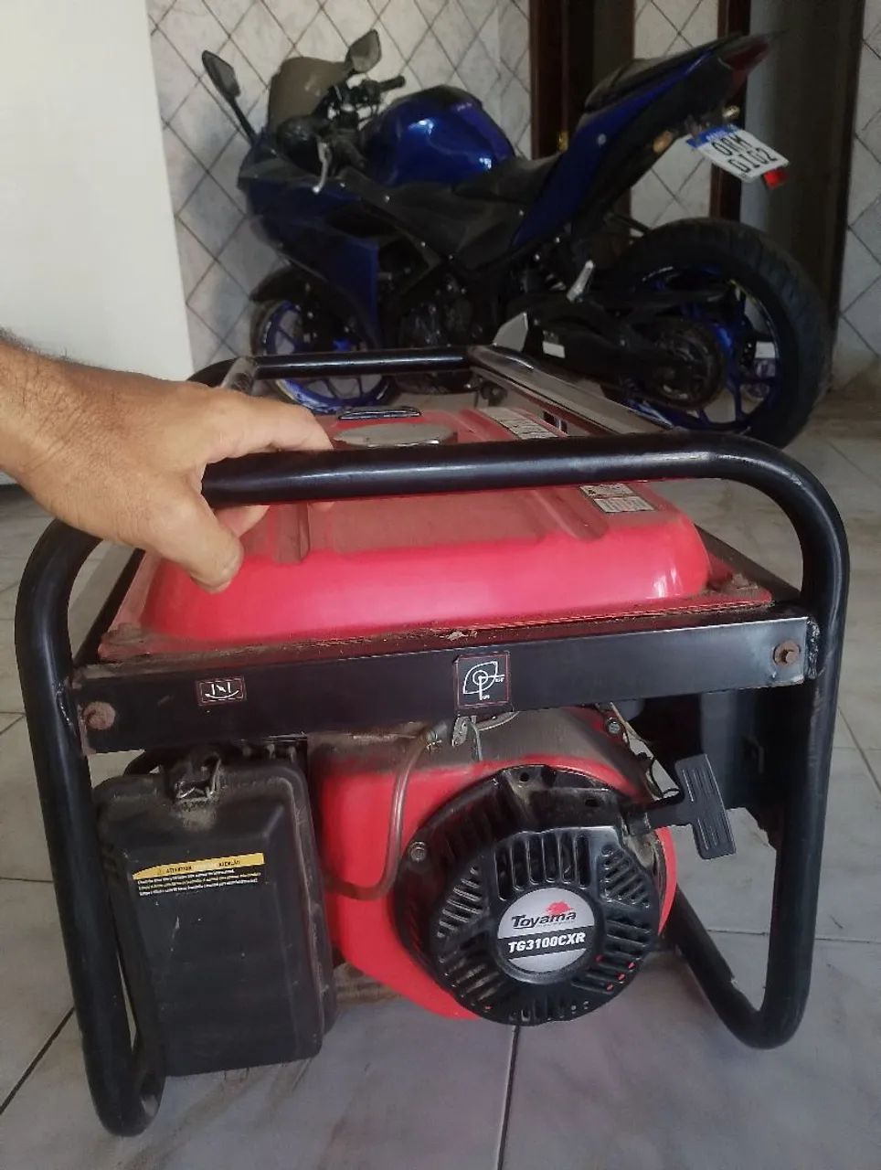 Gerador a gasolina 