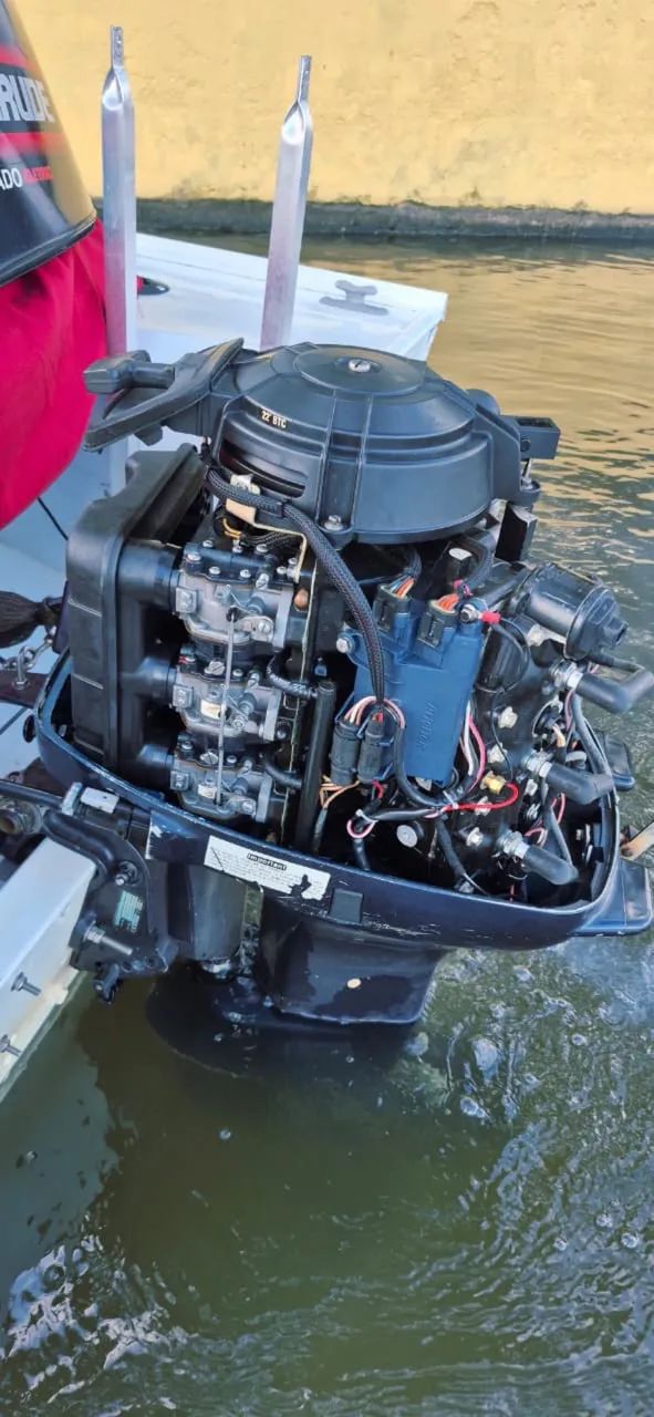Motor evinrude 35hp Seminovo - Foto 4