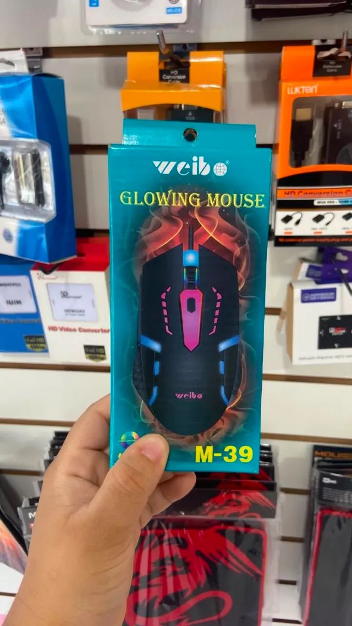 Mouse com led 