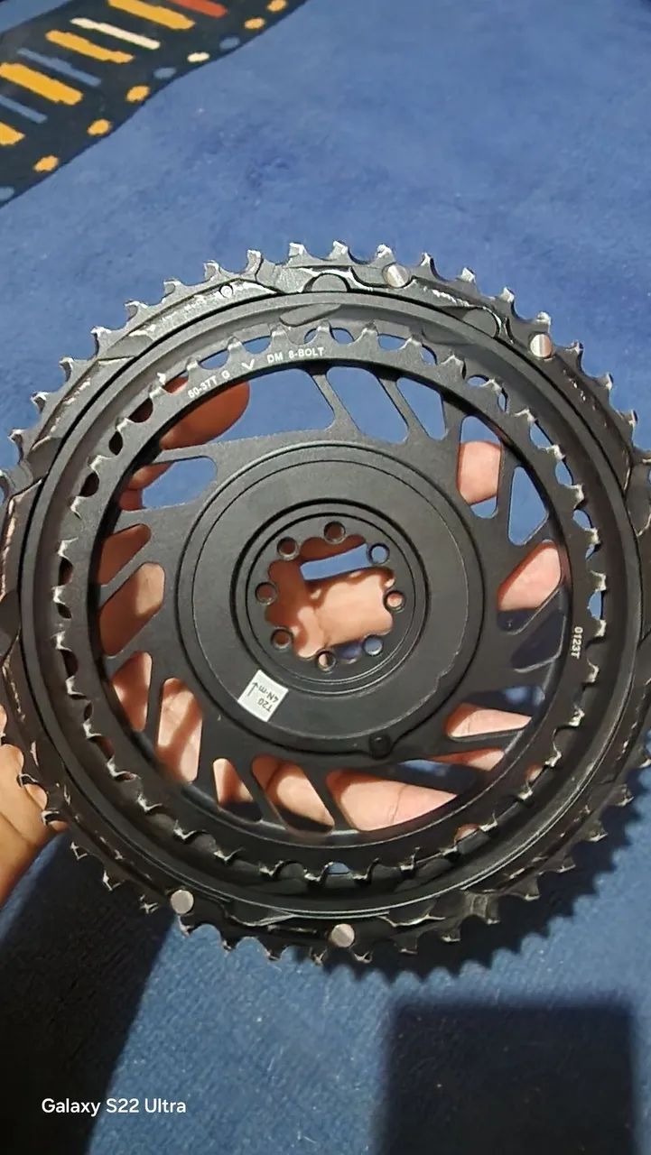 Coroas Sram Red (d1) 2x12 50/37t Direct Mount  ORIGINAL - Foto 2